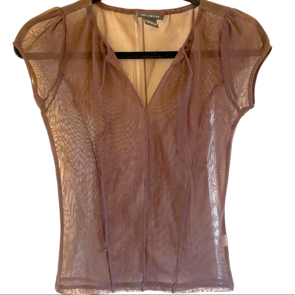 🍂  vintage The Limited sheer baby T-shirt